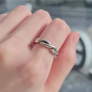 랑데시아 여성반지 실버 925 SILVER 은 어반 웨이브 오픈반지