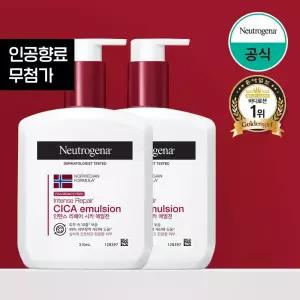 [뉴트로지나/공식] 시카 에멀젼 310ml 2개 외 바디케어 모음전/로션/워시/핸드풋크림/바디오일/고보습/시카/크림/샤워젤/클렌저