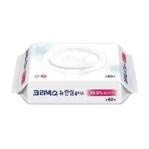크리넥스 안심물티슈60매(캡)