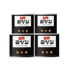 광천김 곱창캔김 30g 4캔 보관편한 구이김 술안주 김
