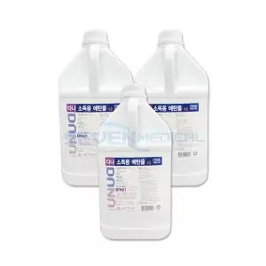 조은팜 에탄올 알콜83% 공간소독 소독제 4L x 3개