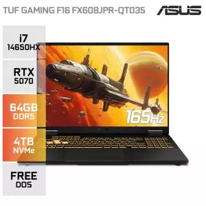 ASUS TUF 게이밍 F16 FX608JPR-QT035 인텔i7 14650HX RTX5070 165Hz 게이밍노트북 (64GB/4TB)YO