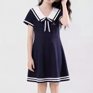 모즈라인원피스 초등 여아 여름원피스 단체 합창복 연주회 행사 마린 교회행사