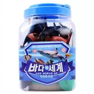 상어 장난감 바다의 어린이 피규어 인형 세계 물고기 모형