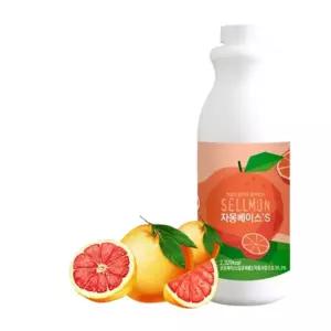 과일 농축액 액상타입 베이스 자몽 1kg 시럽 원액 에이드 자몽시럽