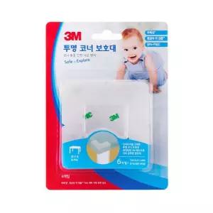 모서리 안전 보호 가드 쿠션 코너 어린이집 투명 4P 가구 보호대 안전장치 사고방지 테이블