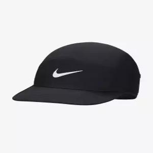 나이키 NIKE 드라이 핏 플라이 언스트럭처 스우시 캡 - 블랙 안트라사이트 화이트 FB5624-010