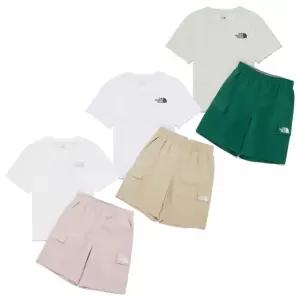 노스페이스 키즈 노스페이스키즈NT7UR20전색상 익스프로러 크루 세트 10849704