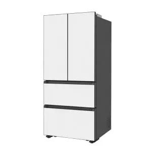 [삼성] 비스포크 AI 490L 김치냉장고 4도어 RK70F49M1A 코타 화이트 1등급