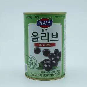 염장절임올리브 블랙올리브 식염절임올리브 올리브절임 올리브 405g
