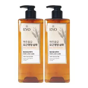 려 맥주효모 모근영양 샴푸 600ml x2
