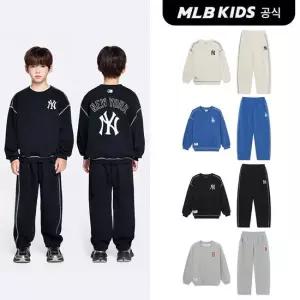 [MLB키즈 공식]26FW 스포티브 시그니처 팀로고 맨투맨 세트 (4color) 7AS2V0164
