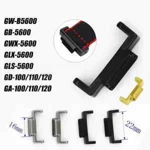 카시오크 G-Shock GA2100 22mm 폭 밴드 스테인리스 스틸 어댑터 리핏 메탈 커넥터 케이스 액세서리
