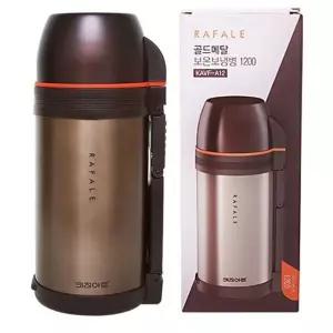 보온병 보온보냉병 텀블러 골드메탈 스텐 1200ml