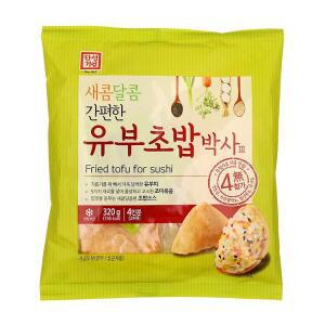 유부초밥 박사 320G/한성 재료 유부피 조미볶음 초밥소스