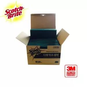 3M주방용품 스카치브라이트 96 다목적 수세미(20입)