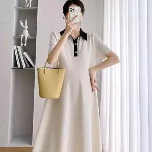 반팔 데일리 원피스 카라원피스 카라넥 일상 패션 포인트 디자인