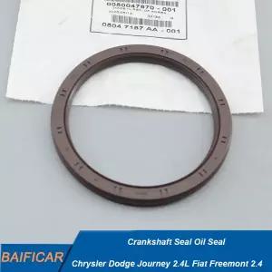 호환  Baificar 크랭크축 도장 오일 도장 프론트 2142125000 리어 크라이슬러 닷지 저니 2.4L 피아트 프리