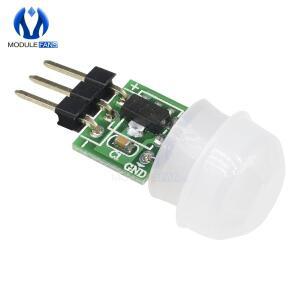 5PCS DC 2.7 ~ 12V 미니 IR 초전기 적외선 모션 인간 센서 자동 감지기 모듈 AM312 보드