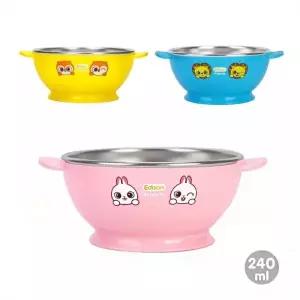 유아식기 밥그릇 어린이 캐릭터 스텐 논슬립 공기