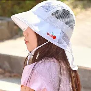 로라프렌즈 란우 아쿠아 비치 플랩캡 키즈 수영모자