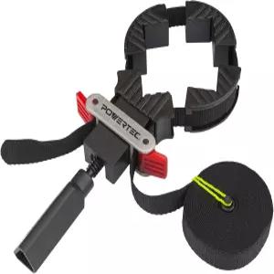 POWERTEC 13피트 액자 박스 및 캐비닛용 스트랩 클램프 71017V 프레임 서랍을 포함한 정사각형 직사각형 90