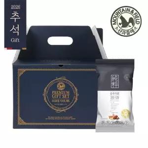 맛있는家 [산과들에] 순수가온 100입 선물세트+메시지카드 추석 명절 선물