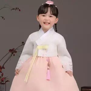 [더예한복] QT60001-우아봄이 여아한복 아동한복
