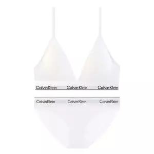 캘빈클라인 CK 여성 브라렛+팬티 세트 QF5650+F3787 WHITE