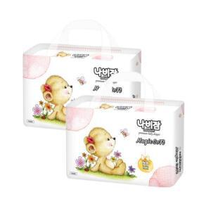 나비잠 기저귀 매직소프트형 신생아형 50p X 2팩