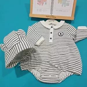 [셀러허브 1]아가방 CB01 26SS 빌리 ST 바디수트(모자) 26SS 빌리 ST 바디수트(모자) 01T127901 (44003264