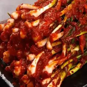 알싸하고 맛있는 전라도식 진짜 파김치 1kg 쪽파김치 겉절이 밑반찬 짜파게티 짜장