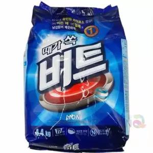 비트가루세제 PQF927Y4 4.4Kg 리필 통돌이세제 일반세탁기세제 안전한세탁세제 세탁가루세제 찬