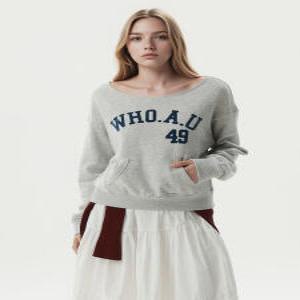 [AK수원점] [후아유] 여성 One-Shoulder Sweatshirt(F) WHMWG4923F