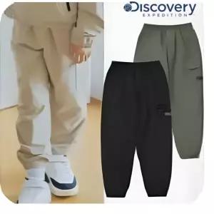 [디스커버리키즈](대전신세계)정상가 89,000원 키즈 우븐 트레이닝 카고 조거팬츠DKTP33044