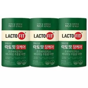 [종근당건강] 락토핏 당케어 60포 3통