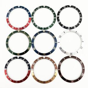 39.5mm x  알루미늄 시계 GMT 베젤 인서트 41mm Wacth 케이스 액세서리 부품