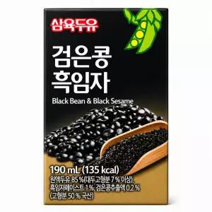 삼육두유 검은콩흑임자 190ml 96팩