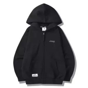 KP3TZU002가을 선기획 스몰지프 후드집업 BK