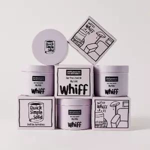 위프 탈취제 WHIFF 고체 화장실 담배 새집증후군 홀애비 냄새 제거 퍼플 라벤더딥향, 300g, 4개