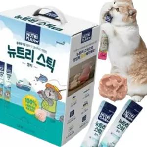 (올핀)고양이 참치 영양 스틱 14g 100P 짜먹는 습식 간식