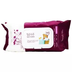 아기물티슈 캡형물티슈 70매 물티슈추천 450g 맑은하루 캡형 물티슈