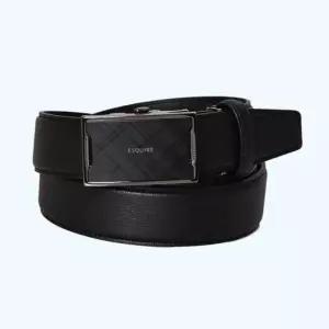 에스콰이아 체크패턴 비즈니스 세미 캐주얼 남성 남자 맨즈 자동벨트 ECBFBA322BK ECBSBA322BK 5213776
