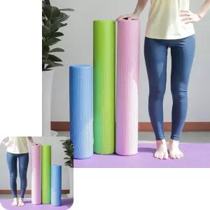 파인테라 폼롤러 마사지 요가 헬스 스트레칭 90cm eva