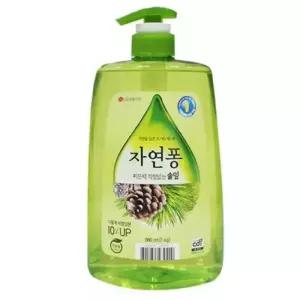 설거지 세척제 980ml 자연퐁 기름때 식기 세제주방 용품 부엌 기름기제거 세정제