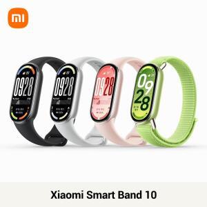 샤오미 미 밴드 10 1.72인치 AMOLED 스마트 팔찌 중국 버전 2025 M2457B1