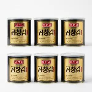 대천김 곱창김 캔김 30g 6캔