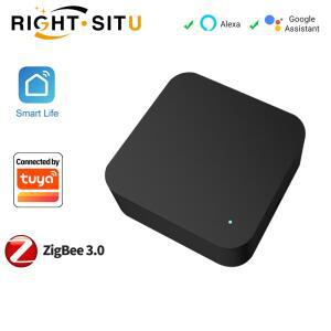 Tuya ZigBee 스마트 IR 리모컨 홈용 범용 적외선 라이프는 Alexa Google 홈과 함께 작동합니다.