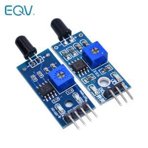 LM393 3/4 핀 IR 불꽃 감지 센서 모듈 화재 Arduino Diy Kit 용 적외선 수신기