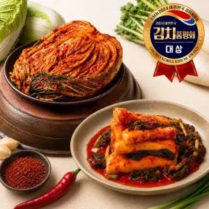 담미채 포기김치 3kg + 총각김치 2kg 배추 국내산 당일제조